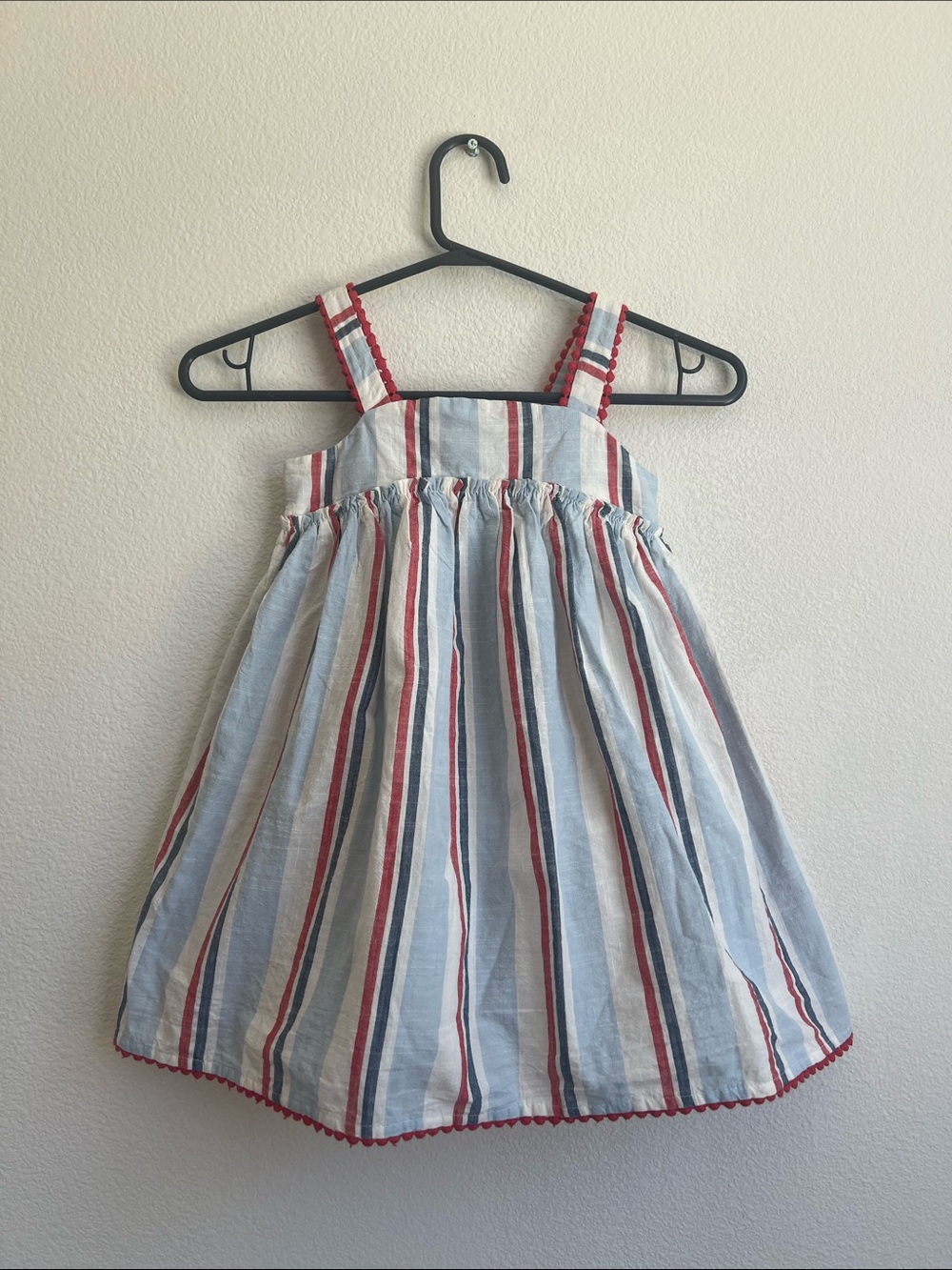 New Tommy Bahama Red, Blue Striped Dress